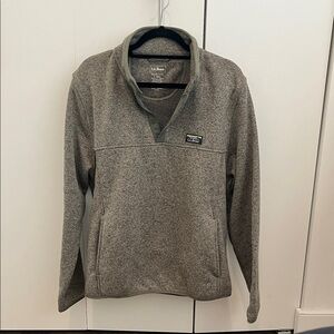 NEW L.L. Bean Quarter-Zip Fleece